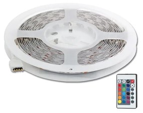 Ecolite DX-SMD5050-RGB/1,5M - LED RGB szalag 1,5 m LED/14,4W/230V + távirányító