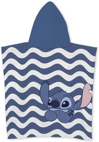 Disney Lilo és Stitch, A csillagkutya Relax strand törölköző poncsó 55x110 cm (Fast Dry)