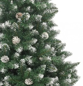 PVC műkarácsonyfa állvánnyal 120 cm