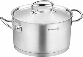 Proline rozsdamentes acél fazék Korkmaz kiváló minőség 24x14 cm 6,2 l
