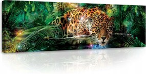 Vászonkép 145x45 Erdei ragadozó A természet harmóniája az otthonodban