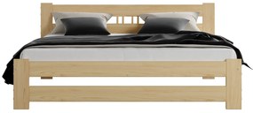 Fa ágy 120x200 LUX VitBed fenyő