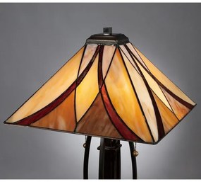 Elstead QZ-ASHEVILLE-TL - Tiffany ASHEVILLE asztali lámpa 2xE27/60W/230V