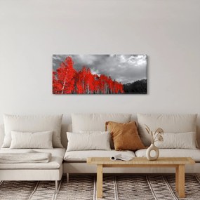 Kép - fák őszi színben (120x50 cm)