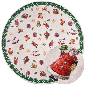 Zöld kerek szőnyeg karácsonyi mintával ø 150 cm Green Christmas – Villeroy&amp;Boch