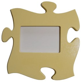 Puzzle képkeret (pasztell sárga)