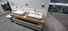 CeraStyle HERA - PULTRA ültethető - Top Counter - porcelán mosdó - 60 x 42 cm