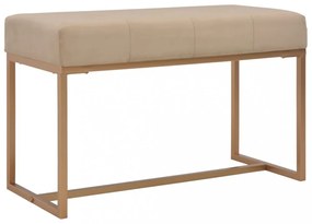 bézsszínű bársonypad 80 cm