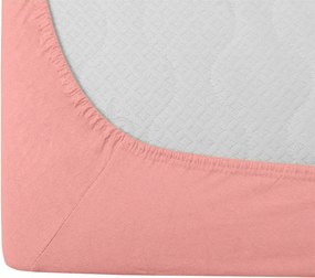 Jersey lepedő EXCLUSIVE korallszínű 90 x 200 cm