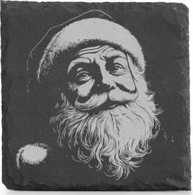 Kő alátét x4 Bögre Karácsonyi alátét Mikulás