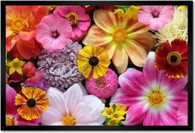 Poszterek keretben 60x40 Virág kompozíció Virág