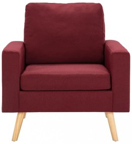 bordó szövetfotel