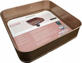 Smukee Tortaforma Sütőlap Négyzet 27,5x27,5cm Réz. 629