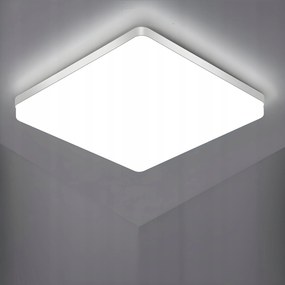 Mennyezeti Lámpa Plafon Led Négyzet Falra Szerelhető Modern 48W 6500K 4320LM