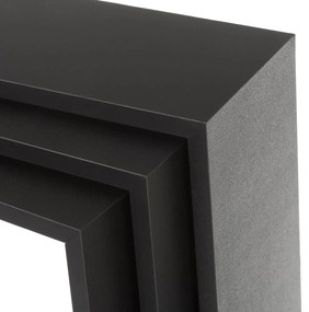 Fekete polc készlet 3 db-os – Casa Selección
