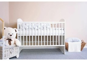 New Baby Leo kiságy, fehér