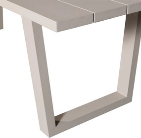 Fém kerti étkezőasztal 87x240 cm Bear – WOOOD