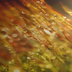 Kép - Harmat részlete (órával) (90x30 cm)