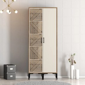 Ruhásszekrény Kiara PS (dió + krém). 1088491