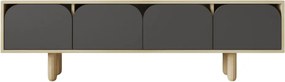 Lazio - Sapphire Oak, Anthracite