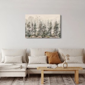 Kép - Fenyőerdő I., akvárium (90x60 cm)