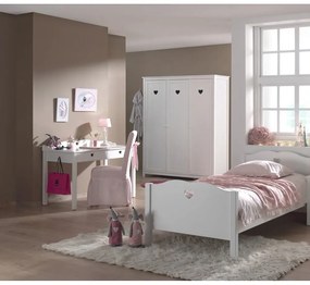 Amori fehér íróasztal, hosszúság 60 cm - Vipack