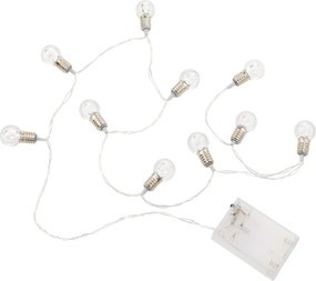 MINI BULBS mini villanykörték LED égősor 10 égővel USB kábellel