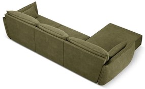 Zöld sarokkanapé (bal oldali) Vanda – Mazzini Sofas