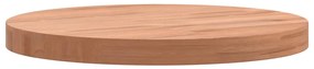 tömör bükkfa kerek asztallap Ø30x2,5 cm