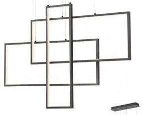 Redo 01-2315 - LED Dimmelhető csillár zsinóron PLANA LED/60W/230V fekete