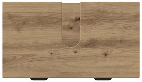 Fürdőszoba bútor szett 3 pcs kézműves tölgy 39.5 x 36 x 88 cm