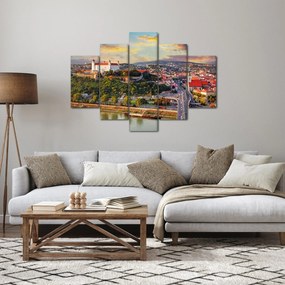 Kép - panoráma, Pozsony, Szlovákia (150x105 cm)