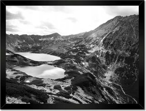 Poszterek keretben 40x30 Tátra Lengyel hegyek Kilátás