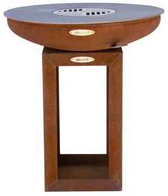 Carus S barna kültéri grill, ø 62 cm - Remundi