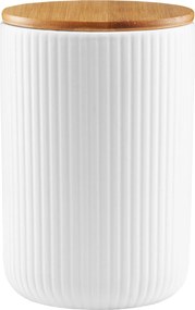 Konyhai Curly Edény Bambusz Fedéllel Fehér 850ML Ambition