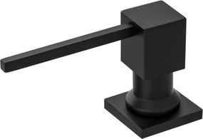 Gamma Mosogató Quality Quatro, mosogatószer adagoló mosogatóhoz 400ml, matt fekete, GMA-DOK-BK