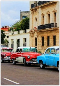 Poszterek 70x100 Kubai autók