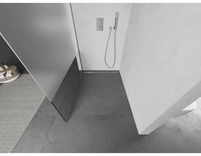 Mexen Kioto L, Walk-In zuhany paraván 80 x 200 cm, 8 mm átlátszó matt üveg, króm profil, 800-080-103-01-35