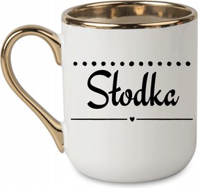 Elegáns bögre „Édes ch*j" Ajándék feleség barátnőjének 330 Fehér