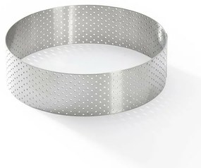 De Buyer 3098.05 perforált torta körkeret 12,5 cm,rozsdamentes acél