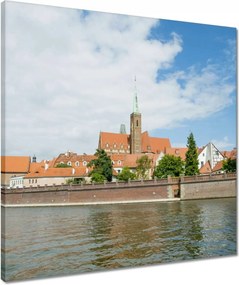 Vászonkép 50x50 Boroszló Vízi túra