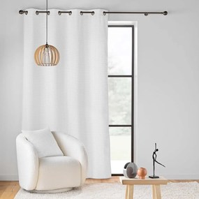 Fehér bársony függöny 140x260 cm Swing – douceur d'intérieur