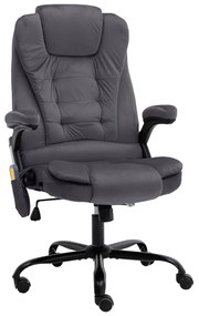 sötétszürke bársony masszázs irodaszék