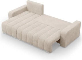 Modena sarokkanapé, szövet anyag, univerzális oldal, bézs