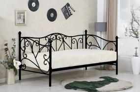 SUMATRA ágy fekete 90 cm