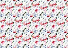 3D fotótapéta virágok bazsarózsa rózsák növények 368 x