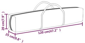 fehér összecsukható partisátor 2 x 2 m