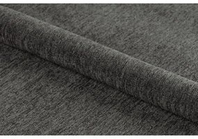 Sötétszürke karfás étkezőfotel Graham – Actona