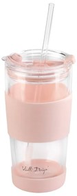 Rózsaszín termobögre 600 ml Fuori – Vialli Design