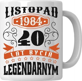 Bögre Évek Legendásnak [írd Be Az Évet] Születésnapi ajándék